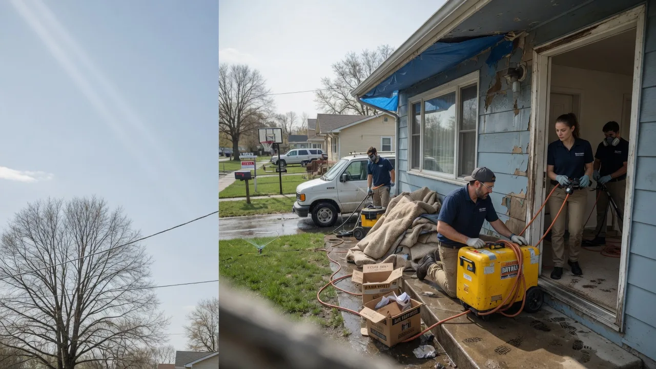 Basement Flood Cleanup in Palermo, ND near me